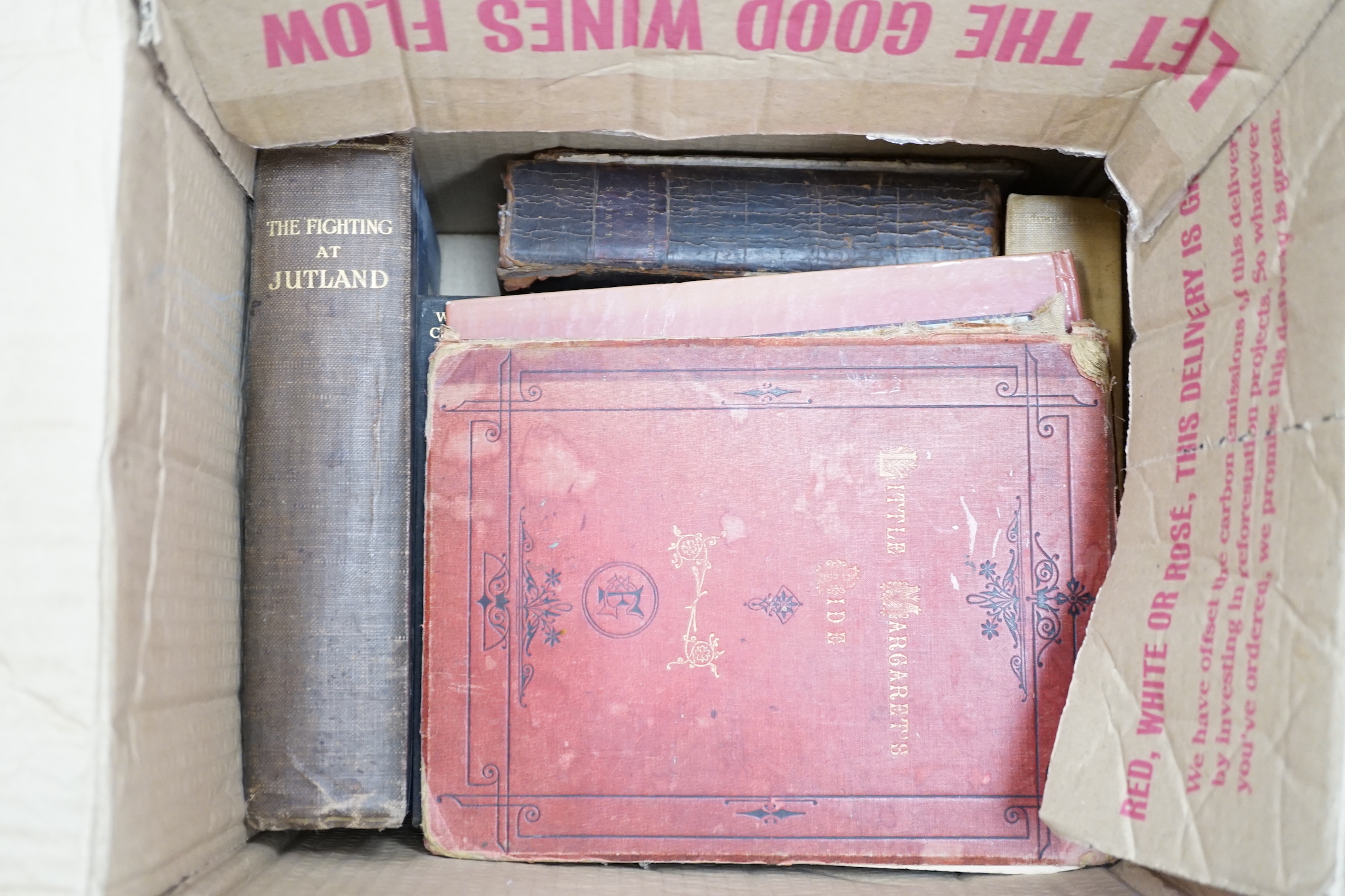 A quantity of various books including Church Services